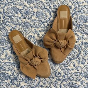 Dolce Vita Women's Brown Bow Mules